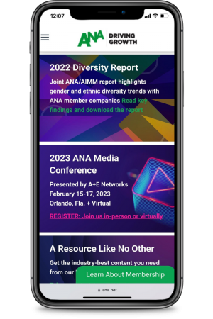 ANA.net Homepage 2023